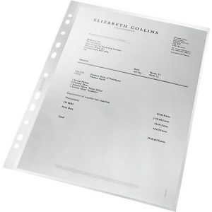 Prospekthülle re:cycle, A4, 0,1 mm starker, recycelter PP-Folie, 100 Stück