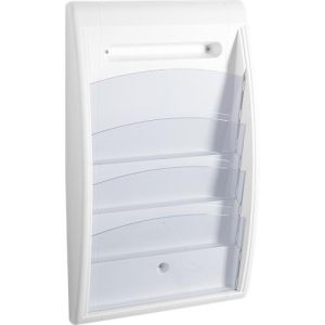 Prospektwandhalter Quickfit, DIN A4 quer, weiß