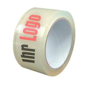 PVC-Klebeband, 2-farbiger Druck, transparent, 288 Rollen