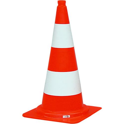 PVC-Leitkegel, tagesleuchtend, 4,3 kg, H 750 mm