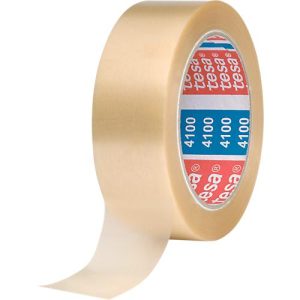 PVC Packband tesa® 4100, transparent, 38 mm, 8 Rollen
