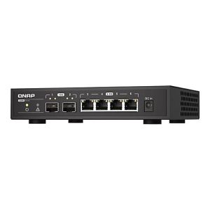 QNAP QSW-2104-2S – Switch – 6 Anschlüsse – unmanaged QNAP QSW-2104-2S – Switch – 6 Anschlüsse – unmanaged