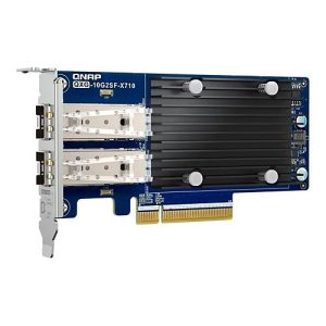 QNAP QXG-10G2SF-X710 – Netzwerkadapter – PCIe 3.0 x8 Low-Profile – 10 Gigabit SFP+ x 2 – für P/N: SFP1G-SX-85