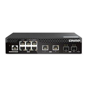 QNAP Web Managed Series – Switch – halbe Breite, Layer 2 – managed – an Rack montierbar