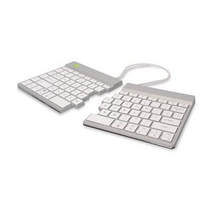 R-Go Ergonomische Tastatur Split break – Tastatur – mit integrierter Pauseanzeige – kabellos – Bluetooth 5.0 – QWERTY