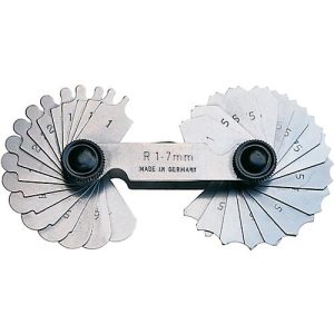 Radienschablone R7,5-15 mm=je 16 Blatt