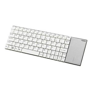 Rapoo E2710 – Tastatur – mit Touchpad – kabellos – 2.4 GHz – weiß Rapoo E2710 – Tastatur – mit Touchpad – kabellos – 2.4 GHz – weiß