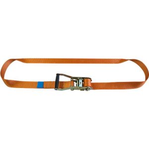 Ratschenzurrgurt, 25 mm Bandbreite, einteilig, 4 m