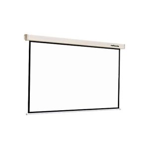 Reflecta Crystal-Line Rollo – Leinwand – Deckenmontage möglich, geeignet für Wandmontage – 254.6 cm (100′) – 1:1 – Matte White