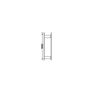 Regalsystem R3000, Rahmen,H1960 x 300mm