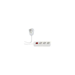 REV Powersplit – Steckdosenleiste – Wechselstrom 230 V – 3500 Watt – Ausgangsanschlüsse: 4 (4 x Europlug) – 5 m Schnur