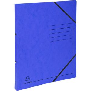 Ringhefter Exacompta, DIN A4, Rückenbreite 20 mm, 2 Rund-Ring Mechanik, blau
