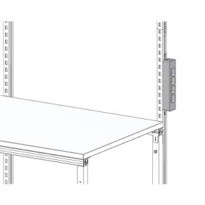 Rocholz 4-fach Steckdose System Flex, zur Selbstmontage, ohne Netzkabel