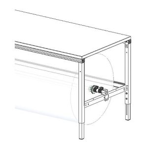 Rocholz Achssatz für Packtisch System Flex, für Tischbreite 2000 mm