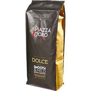 Röstkaffee Piazza D’Oro Dolce Espresso, 100% Arabica, ganze Bohnen, UTZ-zertifiziert, 1 kg