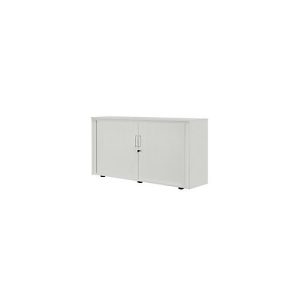 Rollladenschrank, 2 OH, 1teilig, ohne Mitteltrennwand, B 1350 mm, silber