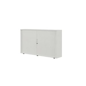 Rollladenschrank, 3 OH, 1teilig, mit Mitteltrennwand, B 1800 mm, silber