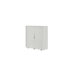 Rollladenschrank, 3 OH, 1teilig, ohne Mitteltrennwand, B 1000 mm, silber