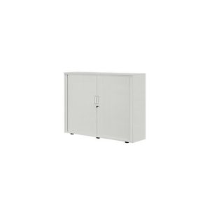 Rollladenschrank, 3 OH, 1teilig, ohne Mitteltrennwand, B 1350 mm, silber