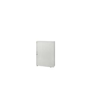 Rollladenschrank, 3 OH, 1teilig, ohne Mitteltrennwand, B 800 mm, silber