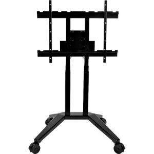 Rollstativ Legamaster moTion MS-12S, höhenverstellbar, Kabelfach, B 910 x T 690 x H 1470-2130 mm, schwarz