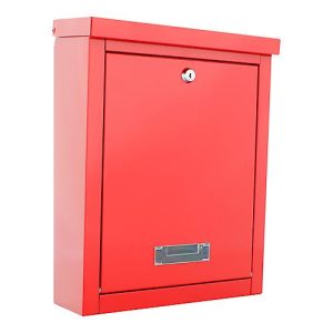 Rottner Briefkasten Brighton Rot Rottner Briefkasten Brighton Rot