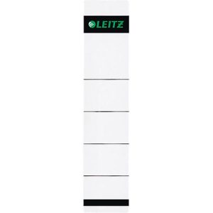 Rückenschild LEITZ®, Rückenbreite 50 mm, selbstklebend, 10 Stück, grau