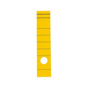 Rückenschild, Rückenbreite 60 mm, selbstklebend, 10 Stück, gelb