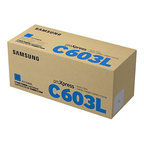 Samsung CLT-C603L - Hohe Ergiebigkeit - Cyan - original - Tonerpatrone (SU080A)