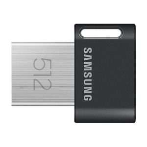 Samsung FIT Plus MUF-512AB – USB-Flash-Laufwerk – 512 GB – USB 3.2 Gen 1 – Schwarz