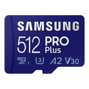 Samsung PRO Plus MB-MD512KB – Flash-Speicherkarte – 512 GB – microSDXC UHS-I