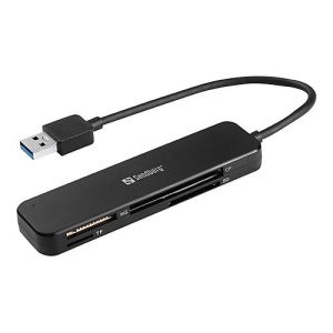 Sandberg – Kartenleser (SD, SDHC, SDXC, MS, MMC, TransFlash, microSD) – USB 3.0