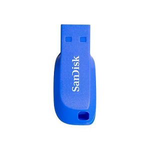 SanDisk Cruzer Blade – USB-Flash-Laufwerk – 32 GB – USB 2.0 – Electric Blue SanDisk Cruzer Blade – USB-Flash-Laufwerk – 32 GB – USB 2.0 – Electric Blue