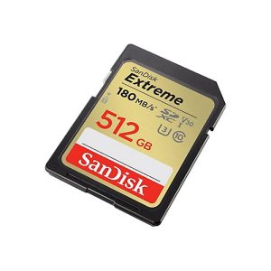 SanDisk Extreme – Flash-Speicherkarte – 512 GB – Video Class V30 / UHS-I U3 / Class10 – SDXC UHS-I SanDisk Extreme – Flash-Speicherkarte – 512 GB – Video Class V30 / UHS-I U3 / Class10 – SDXC UHS-I