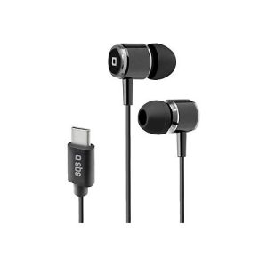 SBS Studio Mix 100C – Ohrhörer mit Mikrofon – im Ohr – kabelgebunden – USB-C – Schwarz SBS Studio Mix 100C – Ohrhörer mit Mikrofon – im Ohr – kabelgebunden – USB-C – Schwarz