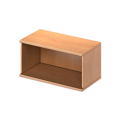 Schäfer Shop Genius Aufsatzregal TETRIS WOOD, 1 OH, B 800, Buche-Dekor