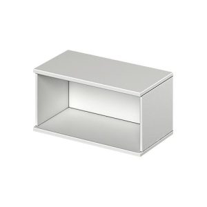 Schäfer Shop Genius Aufsatzregal TETRIS WOOD, 1 OH, B 800, lichtgrau