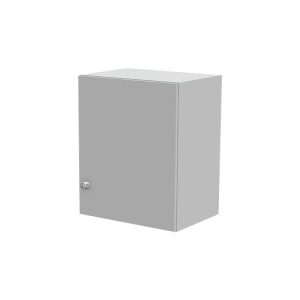 Schäfer Shop Genius Aufsatzschrank TETRIS WALL, 2 Ordnerhöhen, Türanschlag rechts, B 600 x T 440 x H 740 mm, lichtgrau