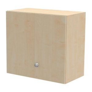 Schäfer Shop Genius Aufsatzschrank TETRIS WALL, 2 Ordnerhöhen, Türanschlag rechts, B 800 x T 440 x H 740 mm,