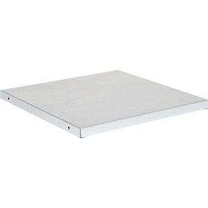 Schäfer Shop Genius Fachboden für FS Putzmittel- und Materialschränke, Stahlblech verzinkt, B 500 x T 490 x H 25 mm, bis 100 kg