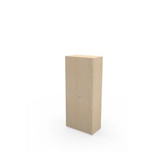 Schäfer Shop Genius Flügeltürenschrank TETRIS WALL, 5 Ordnerhöhen, Türanschlag rechts, B 800 x T 440 x H 1880 mm, Ahorn-Dekor