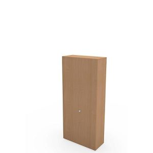 Schäfer Shop Genius Flügeltürenschrank TETRIS WALL, 6 Ordnerhöhen, Türanschlag rechts, B 1000 x T 440 x H 2250 mm, Buche-Dekor