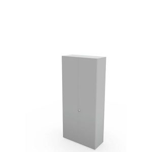 Schäfer Shop Genius Flügeltürenschrank TETRIS WALL, 6 Ordnerhöhen, Türanschlag rechts, B 1000 x T 440 x H 2250 mm, lichtgrau