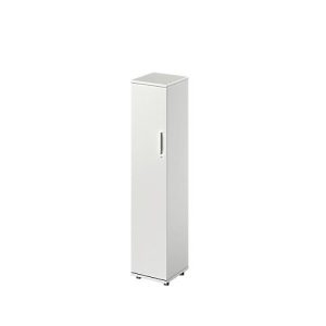 Schäfer Shop Genius Flügeltürenschrank TETRIS WOOD, 5 OH, B 400 x T 421 x H 1910 mm, Höhe inkl. Gleiter, Tür links
