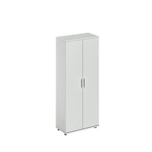 Schäfer Shop Genius Flügeltürenschrank TETRIS WOOD, 5 OH, Höhe inkl. Gleiter, B 800 mm, weiß