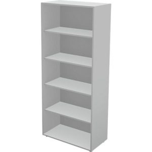 Schäfer Shop Genius Regal TETRIS WALL, 5 Ordnerhöhen, B 800 x T 420 x H 1880 mm, lichtgrau