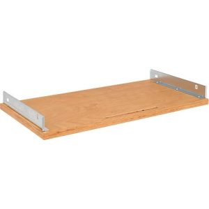 Schäfer Shop Genius Tablarauszug für FS Materialschränke, Buchenholz geölt, B 910 x T 490 x H 80 mm