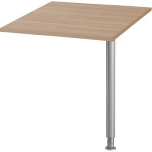 Schäfer Shop Genius Verkettungsplatte, B 800 x T 800 mm, Eiche-Dekor/weißalu