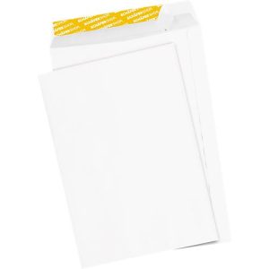 Schäfer Shop Genius Versandtaschen, Format C4, ohne Fenster, Haftklebung, Papier, 120 g/m², weiß, 25 Stück
