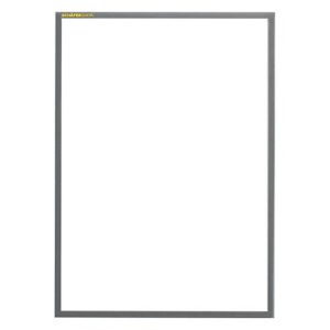 Schäfer Shop Pure Magnetrahmen SSI Standard, A3 Hochformat, grau, 5 Stück